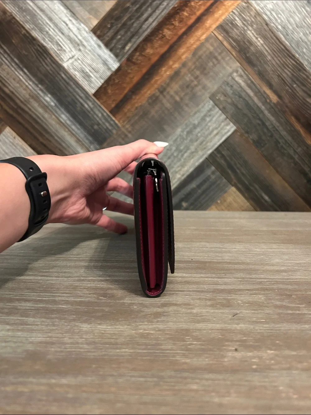 Louis Vuitton Vernis Patent Leather Twist Wallet